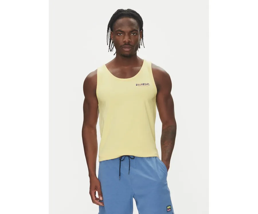 obrazek 1 Billabong Tank top Twin Peaks Premium Tk 24A451505 Żółty Muscle Fit