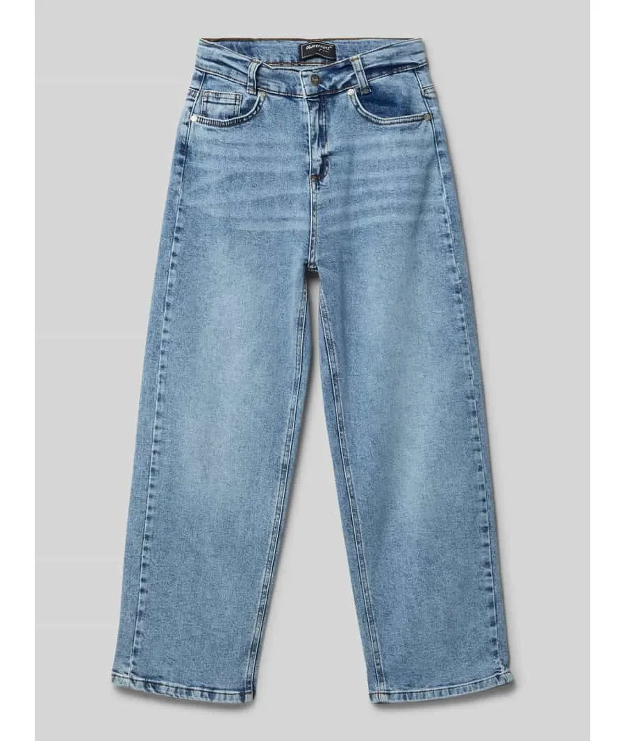 obrazek 1 Jeansy z detalem z logo