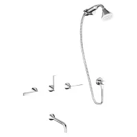 Picture A set of built-in bathtub faucets from the Flag collection