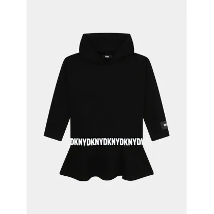 Zdjęcie DKNY Sukienka dzianinowa D32905 D Czarny Regular Fit