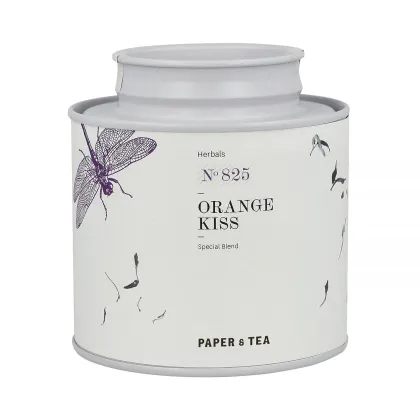 Zdjęcie Paper & Tea - Orange Kiss - Herbata Sypana- Puszka 40g PAPER & TEA