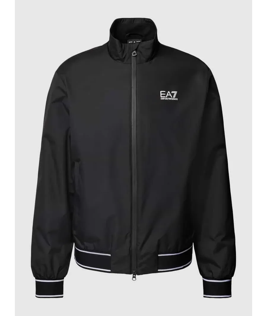 obrazek 1 Bluzon ze stójką i dwustronnym zamkiem błyskawicznym