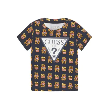 Zdjęcie Guess T-Shirt H1YT00 K6YW1 Czarny Regular Fit