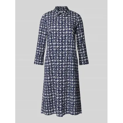 Zdjęcie Sukienka midi z graficznym wzorem