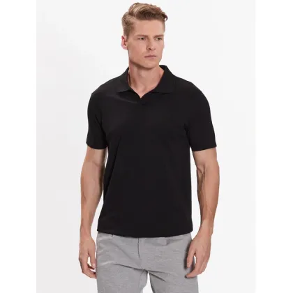Zdjęcie Lindbergh Polo 30-404036 Czarny Slim Fit
