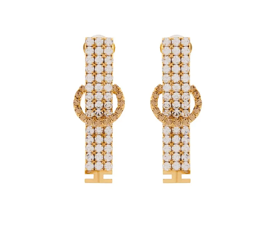 obrazek 1 Elisabetta Franchi Klipsy OR-11M-52E2-V240 Złoty