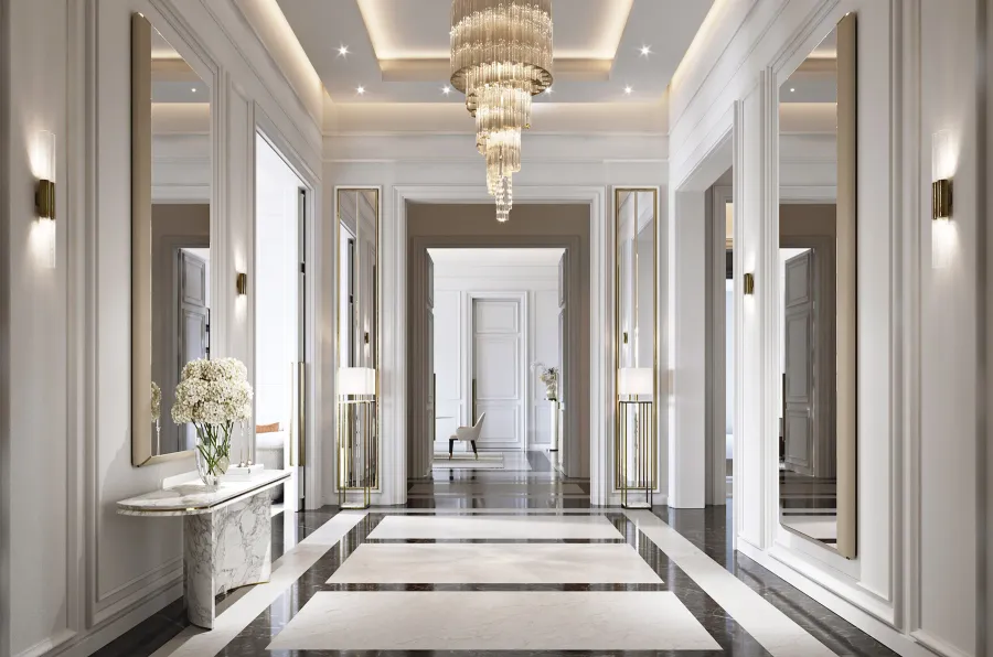 obrazek 2 Prestiżowa modernistyczna włoska lampa podłogowa - do salonu