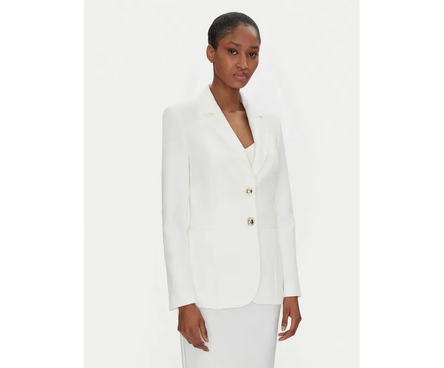 obrazek 1 Rinascimento Marynarka CFC0122814003 Biały Regular Fit