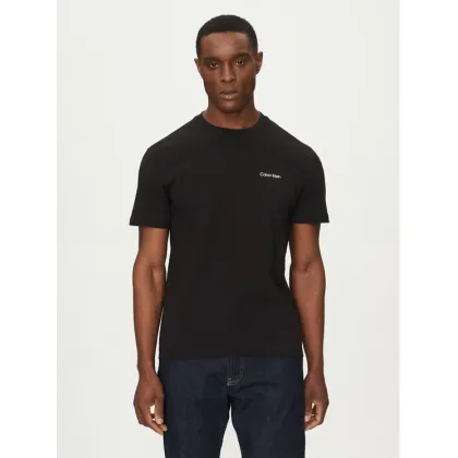 Zdjęcie Calvin Klein T-Shirt Linear Box Logo K10K114152 Czarny Regular Fit