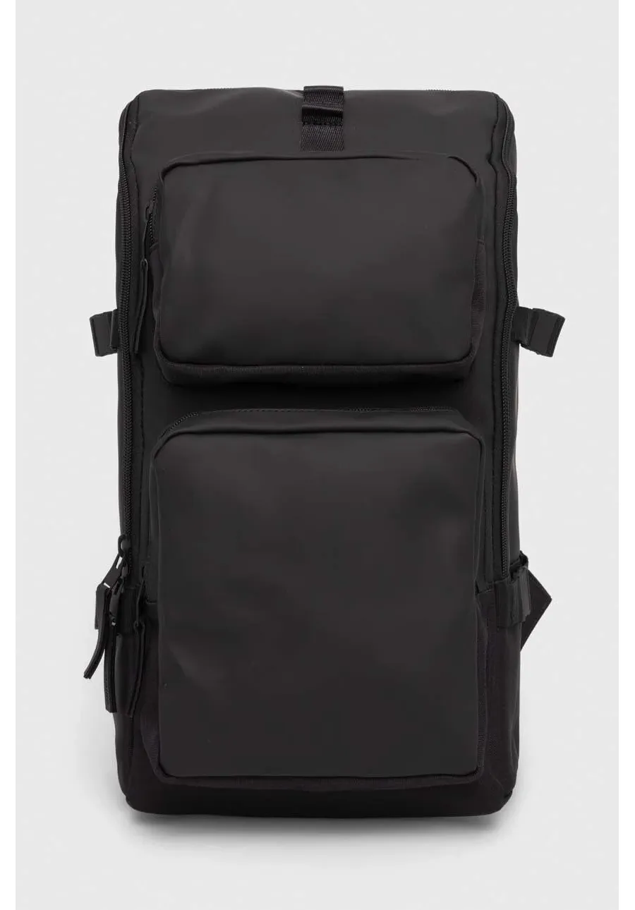 obrazek 1 Rains plecak 14330 Backpacks kolor czarny duży gładki