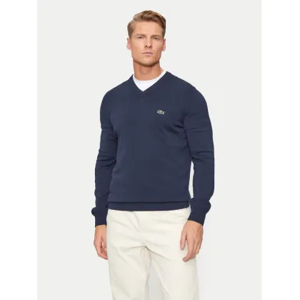 Zdjęcie Lacoste Sweter AH1951 Granatowy Regular Fit