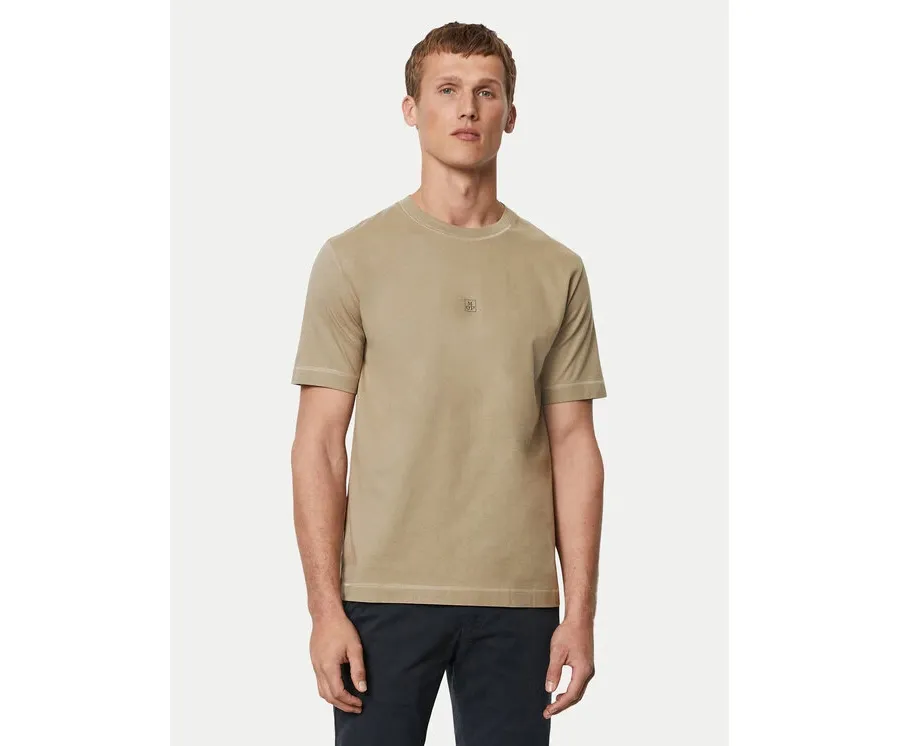 obrazek 1 Marc O'Polo T-Shirt 426 2012 51604 Beżowy Regular Fit