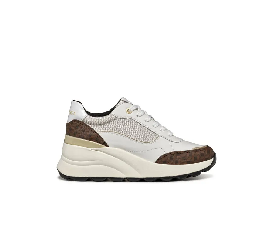 obrazek 1 Geox Sneakersy D Spherica Ec13 D45WAA 085AS C1352 Biały