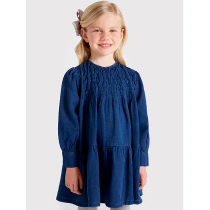 Zdjęcie Mayoral Sukienka jeansowa 4964 Granatowy Regular Fit