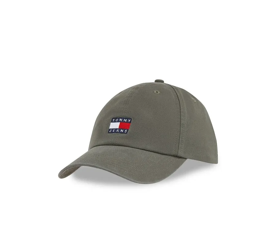 obrazek 1 Tommy Jeans Czapka z daszkiem Tjm Heritage Cap AM0AM12020 Zielony