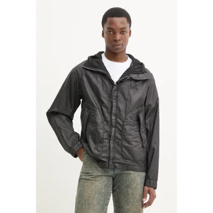 Zdjęcie C.P. Company kurtka męska kolor czarny przejściowa oversize 18CMOW202A006284G