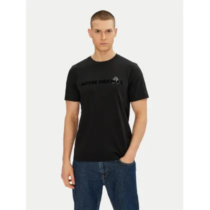 Zdjęcie Moose Knuckles T-Shirt Conway M15MT760 Czarny Regular Fit