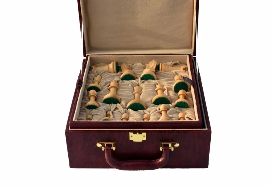 obrazek 2 Luksusowe pudełko serii Royal z rączką do przechowywania szachów - The Chess Empire