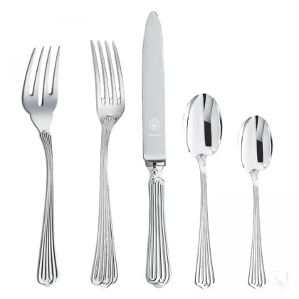 Zdjęcie Luksusowy 5-elementowy zestaw sztućców w pudełku - Zaramella Argenti