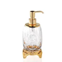 Picture Stylish soap dispenser made of hand-cut crystal – Il Paralume Marina