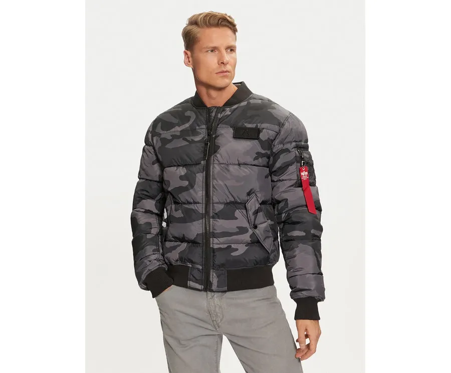 obrazek 1 Alpha Industries Kurtka bomber 138116C Czarny Regular Fit