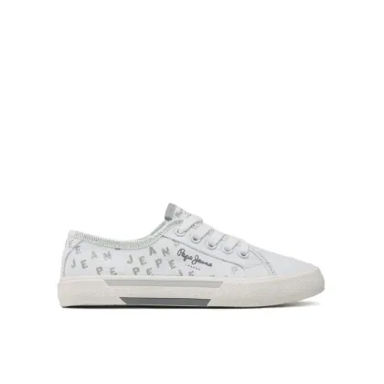 Zdjęcie Pepe Jeans Tenisówki Brady Shine G PGS30562 Biały