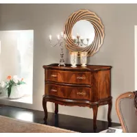 Picture Stylish antique chest of drawers for the bedroom made of walnut wood