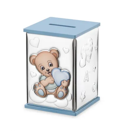 Picture Exquisite Teddy Bear piggy bank 8x12x8