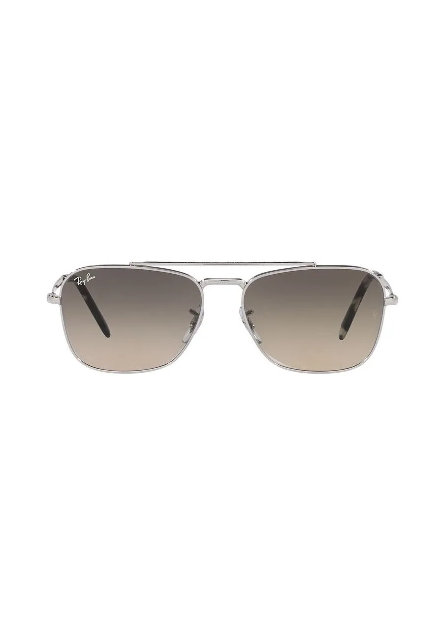 obrazek 1 Ray-Ban okulary przeciwsłoneczne NEW CARAVAN kolor szary 0RB3636