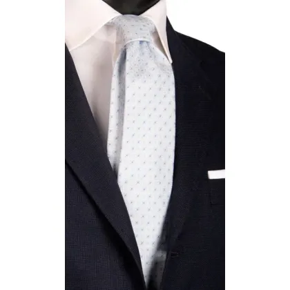 Zdjęcie Gustowny krawat jedwabny dla mężczyzn