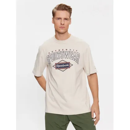Zdjęcie Reebok T-Shirt Sporting Goods IM1507 Beżowy Regular Fit