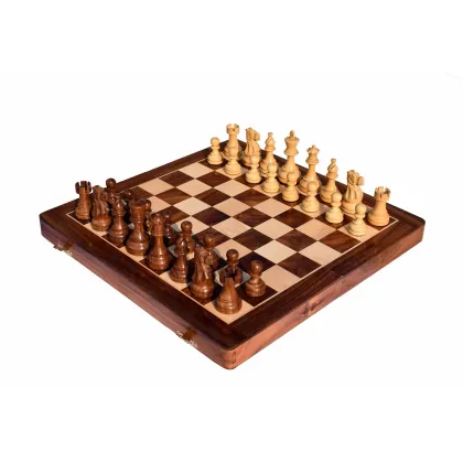 Zdjęcie Klasyczny drewniany zestaw szachowy - The Chess Empire