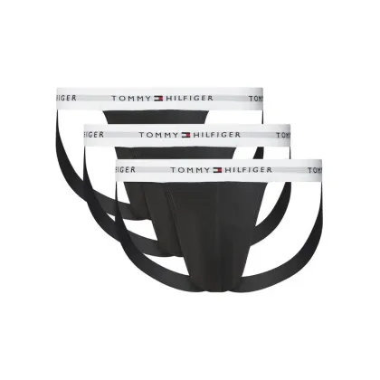 Zdjęcie Tommy Hilfiger Komplet 3 par slipów Jock Strap UM0UM03377 Czarny