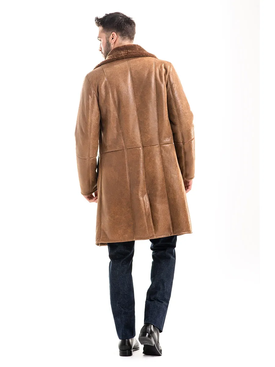 obrazek 9 Elegancki płaszcz z naturalnego futra jagnięcego - A&A Vesa