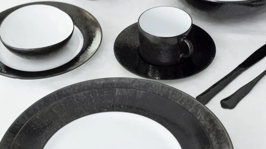 obrazek 1 Komplet porcelanowej zastawy stołowej 68el. - Porcel