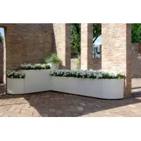 Picture An original flowerpot as a stylish garden decoration