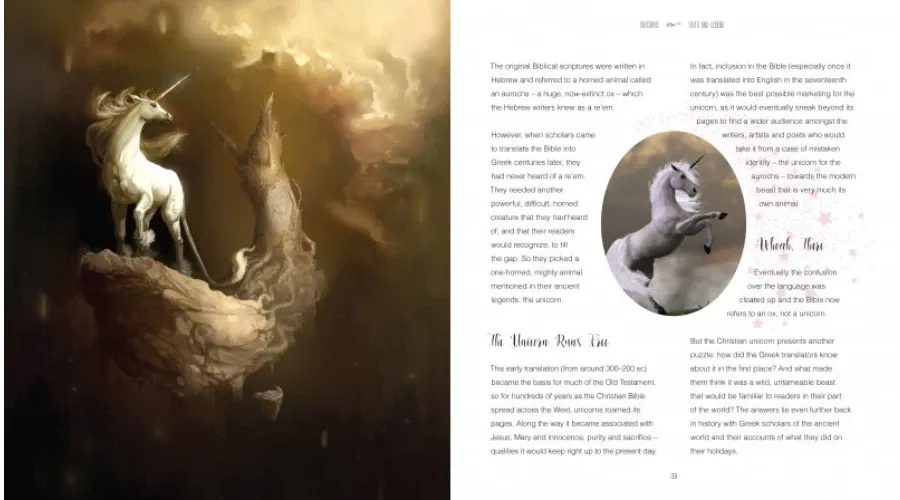 obrazek 3 Książka Magiczna historia jednorożców - Flame Tree Publishing