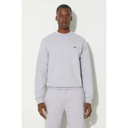 Zdjęcie Lacoste bluza męska kolor szary gładka SH9608-132