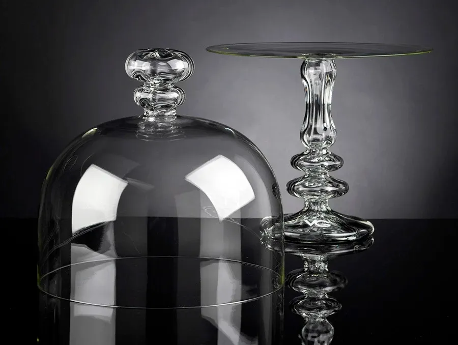 picture 2 Luxurious plateau with cover of clear pyrex