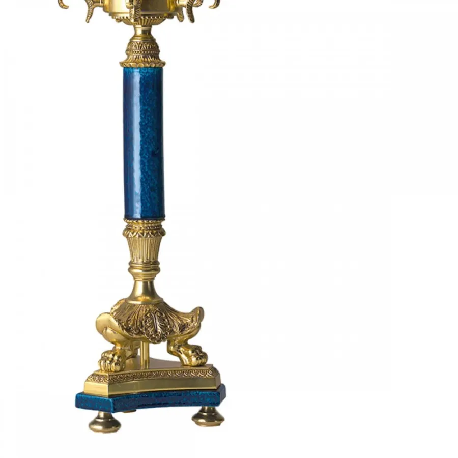 obrazek 2 Lampa stołowa pięciopunktowa H.79xL.48xP.48 cm