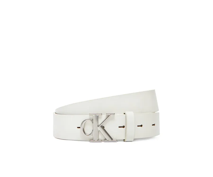 obrazek 1 Calvin Klein Jeans Pasek Damski LV04K7018G Biały