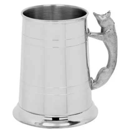 Picture Stylish beer mug with an original handle
