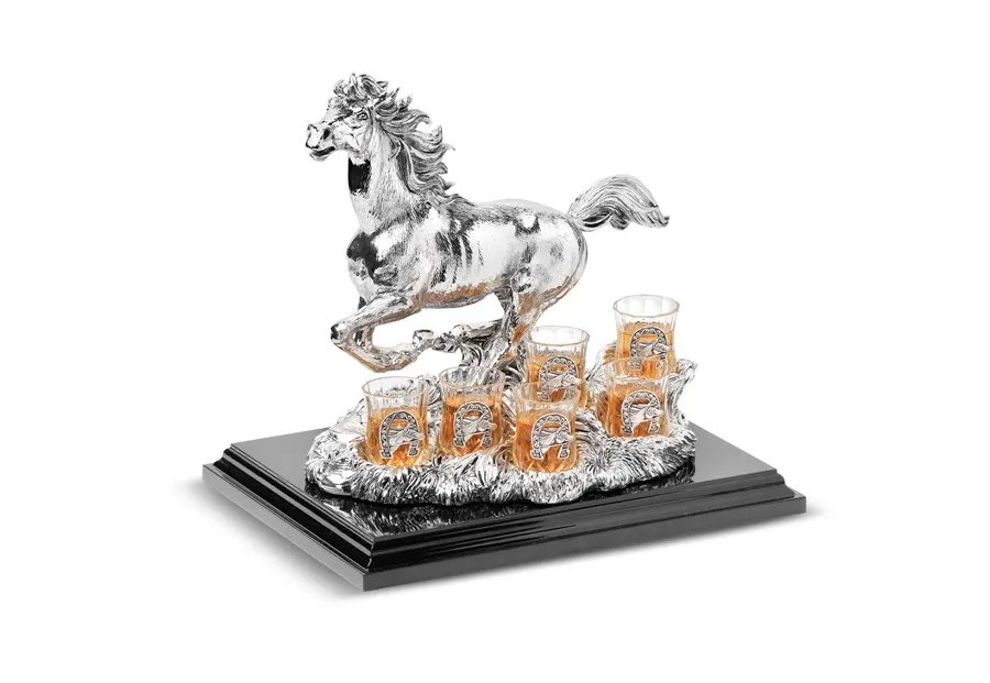 picture 1 Decorative vodka glass stand