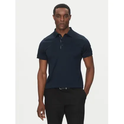 Zdjęcie KARL LAGERFELD Polo 745007 552200 Granatowy Regular Fit