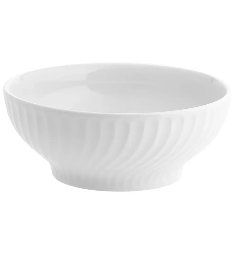 picture 8 A large set of Sagres porcelain dinnerware with a unique wave-like decoration - Vista Alegre