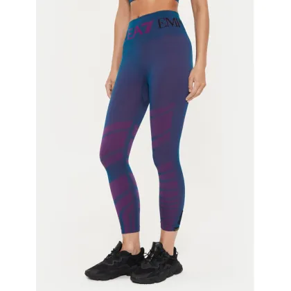 Zdjęcie EA7 Emporio Armani Legginsy 6DTP51 TJDGZ 2519 Niebieski Slim Fit