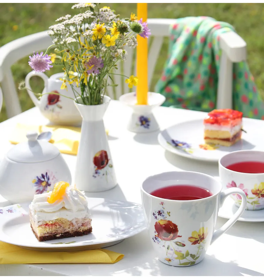 obrazek 2 Piękny porcelanowy świecznik o oryginalnym prostym kształcie - Leander
