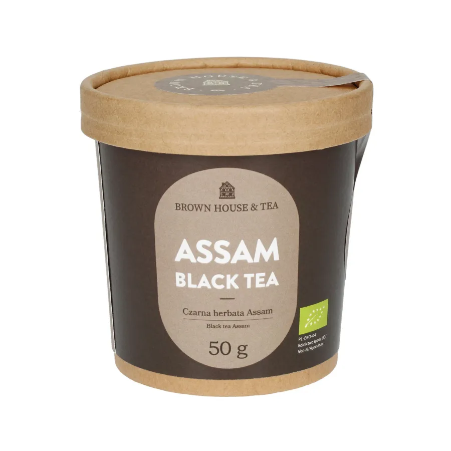 obrazek 1 Brown House & Tea - Assam Black Tea - Herbata sypana 50g BROWN HOUSE & TEA