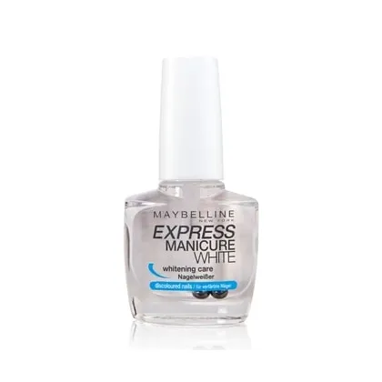 Zdjęcie Maybelline Express Manicure White Baza do lakieru do paznokci 10 ml