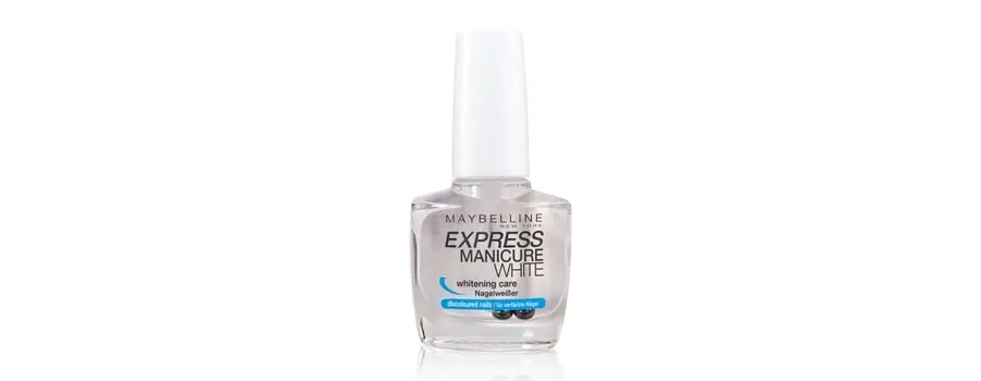 obrazek 1 Maybelline Express Manicure White Baza do lakieru do paznokci 10 ml